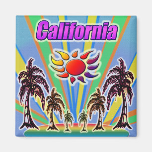 Imã Imagem de Amor de Verão da Califórnia