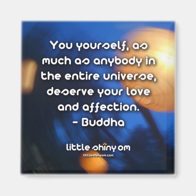 Imã Imagem de Amor e Afetação Inspiracional (Frente)