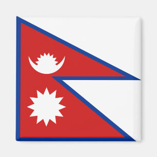 Imã Imagem de Bandeira do Nepal