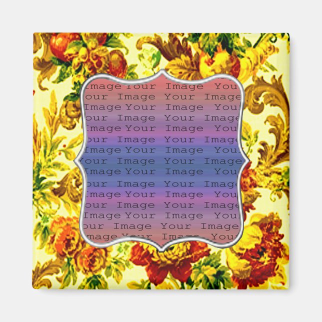 Imã Imagem de Casamento Springtime (Frente)