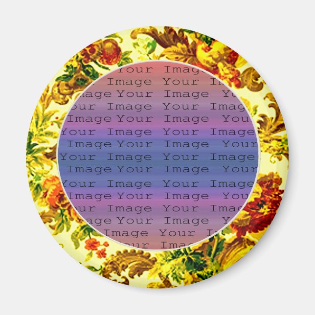 Imã Imagem de Casamento Springtime (Frente)