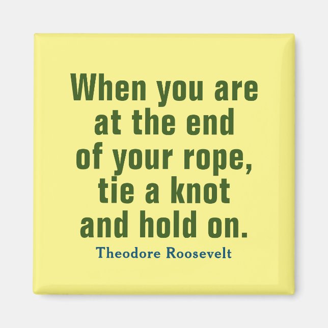 Imã Imagem de Cotação Inspirativa (Frente)