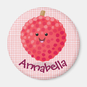 Imã Imagem de desenho animado de liso rosa-claro