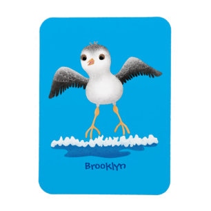 Ímã Imagem de desenho animado de lixívia para bebês