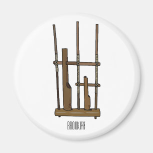 Imã Imagem de desenhos angklung