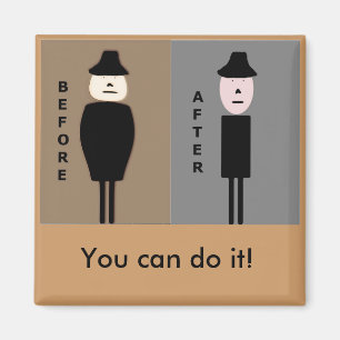 Imã Imagem de Encorajamento à Perda de Peso