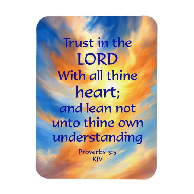 Ímã Imagem de Escritura de bíblia (Vertical)