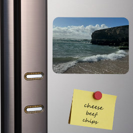 Ímã Imagem de Faturador de Fotos de Férias Personaliza