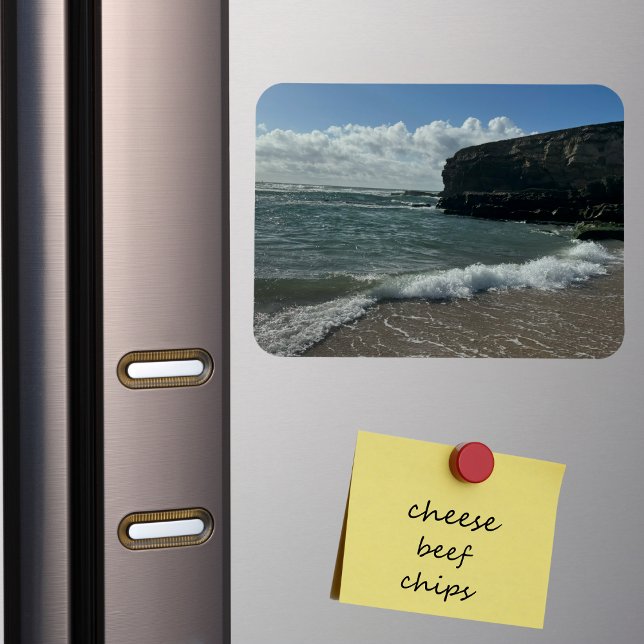 Ímã Imagem de Faturador de Fotos de Férias Personaliza (Criador carregado)