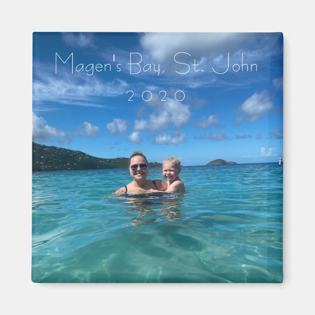 Imã Imagem de Férias (Frente)