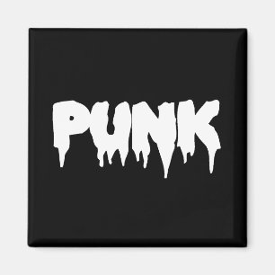 Imã Imagem de fonte de unidade "Punk" preta