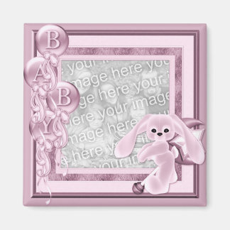 Imã Imagem de Foto Personalizada de Baby Girl KRW