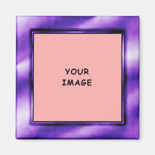 Imã Imagem de Foto Roxo Real
