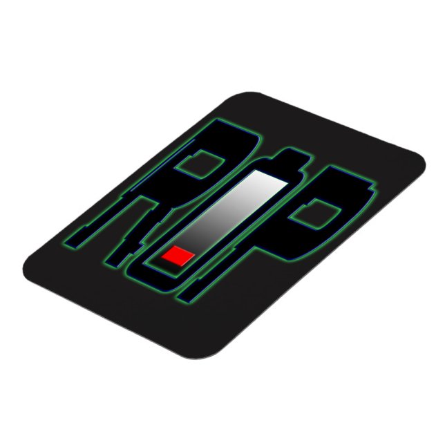 Ímã Imagem de Fotografia Flexível da Bateria RIP (Left Side)