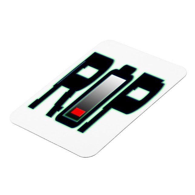 Ímã Imagem de Fotografia Flexível da Bateria RIP (Left Side)