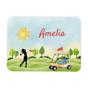 Ímã Imagem de Fotografia Flexível de Golf Personalizad