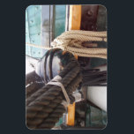 Ímã Imagem de Fotografia Flexível Náutica da Constitui<br><div class="desc">Excelente náutico ou Marinho inspirou um favor de casamento! Desfrute de uma pequena peça de arte fotográfica na geladeira ou no armário.</div>