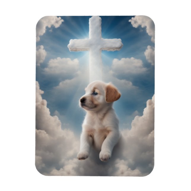 Ímã Imagem de Fotografia Flexível Puppy (Vertical)