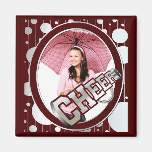 Imã Imagem de Fotografias de Cheerleader Personalizada