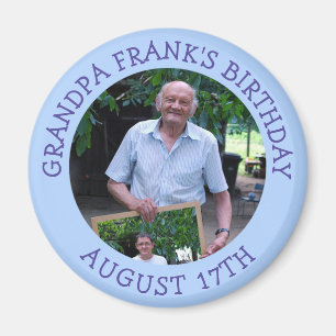 Imã Imagem de Fotografias Personalizadas do Aniversár