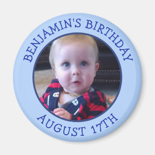 Imã Imagem de Fotografias Personalizadas do Aniversár