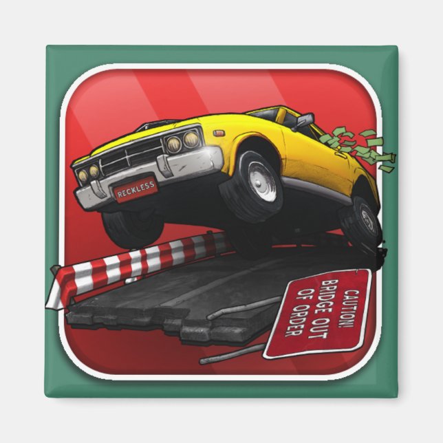 Imã Imagem de Getaway Sem Recepção (Frente)
