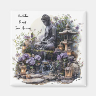 Imã Imagem de Harmonia Buda Watercolor