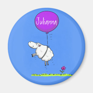 Imã Imagem de humor de desenho animado de balão de ov