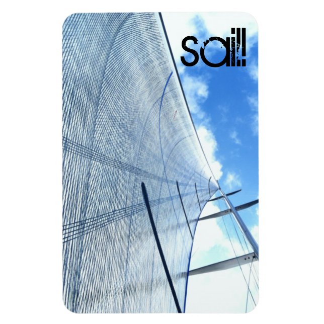 Ímã Imagem de Jib Sail e Mast (Vertical)