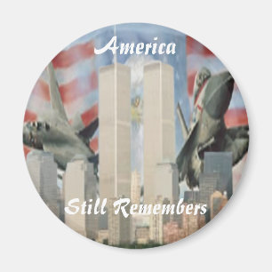 Imã Imagem de Lembrança de Torres Gêmeas 9/11