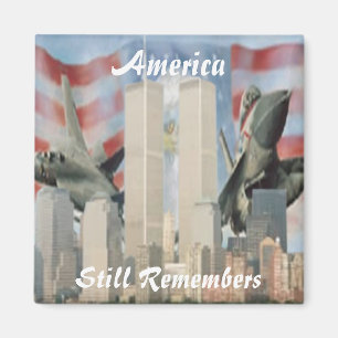 Imã Imagem de Lembrança de Torres Gêmeas 9/11