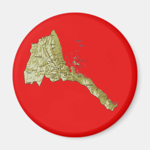 Imã Imagem de Mapa da Eritreia
