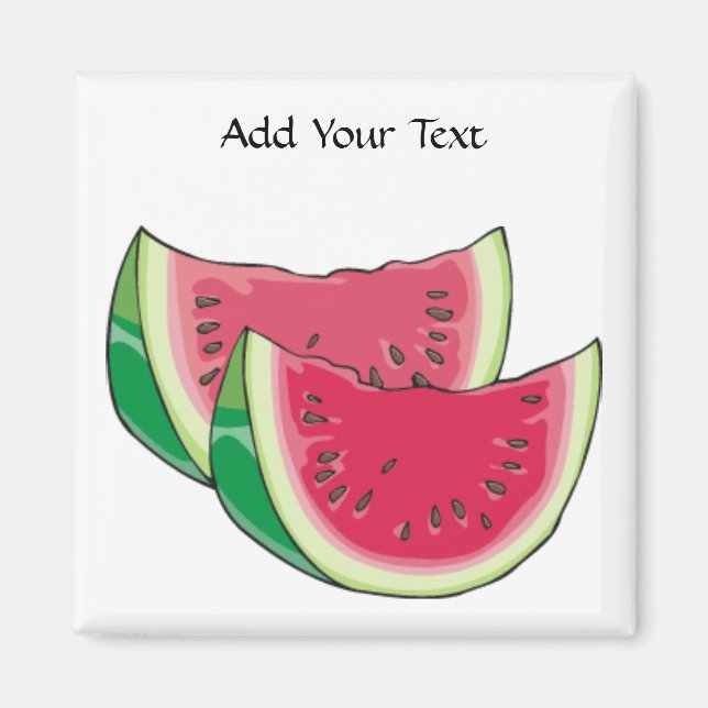 Imã Imagem de melancia por SRF (Frente)