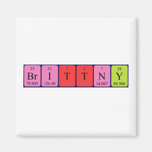 Imã Imagem de mesa periódica Brittny