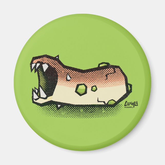 Imã Imagem de monstro de pão TF2 (Frente)