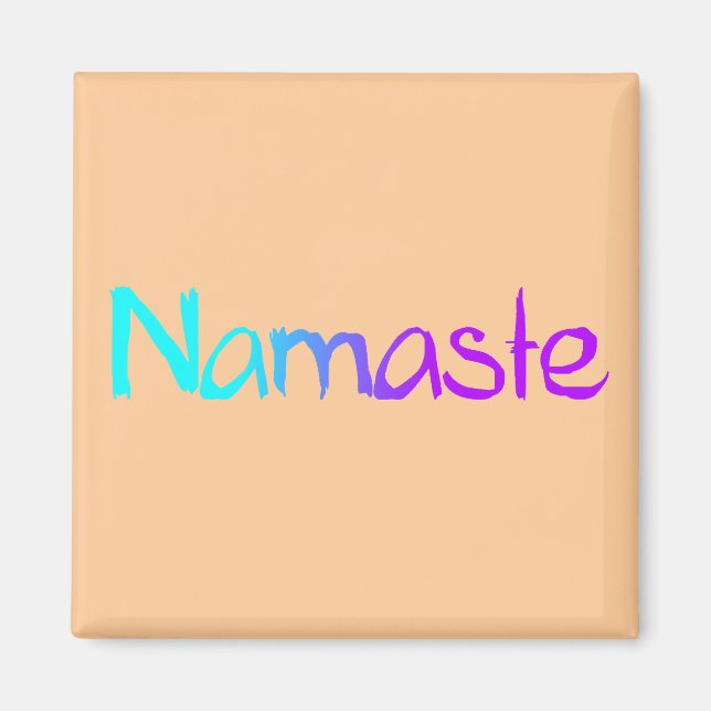 Imã Imagem de Namaste (Frente)