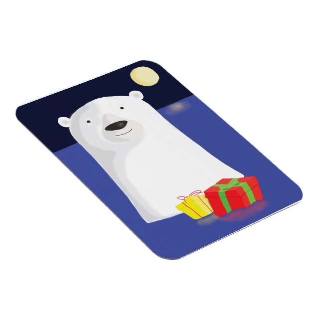 Ímã Imagem de Natal polar (Lado Direito)