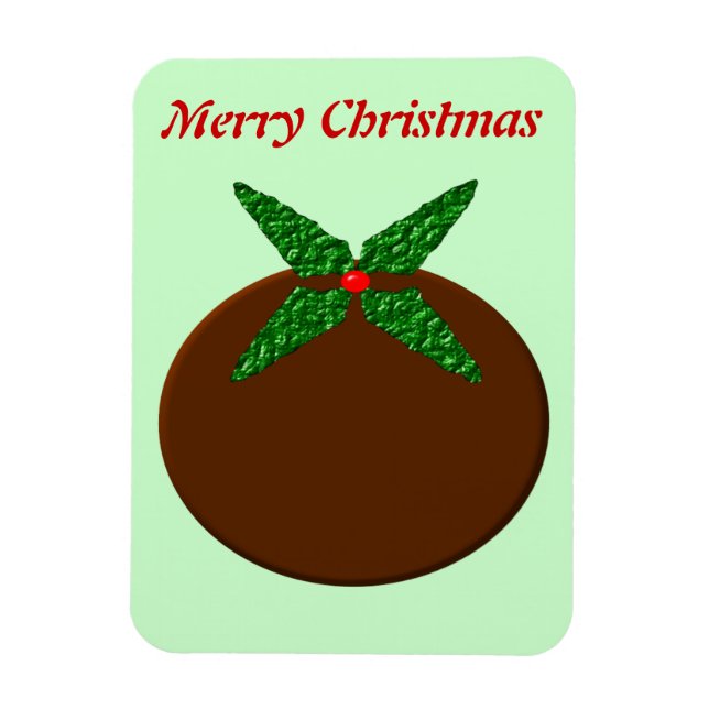 Ímã Imagem de Natal Premium Personalizável (Vertical)
