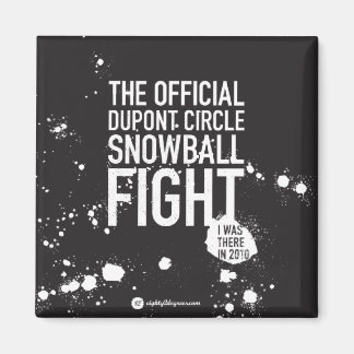 Imã Imagem de Neve Preta