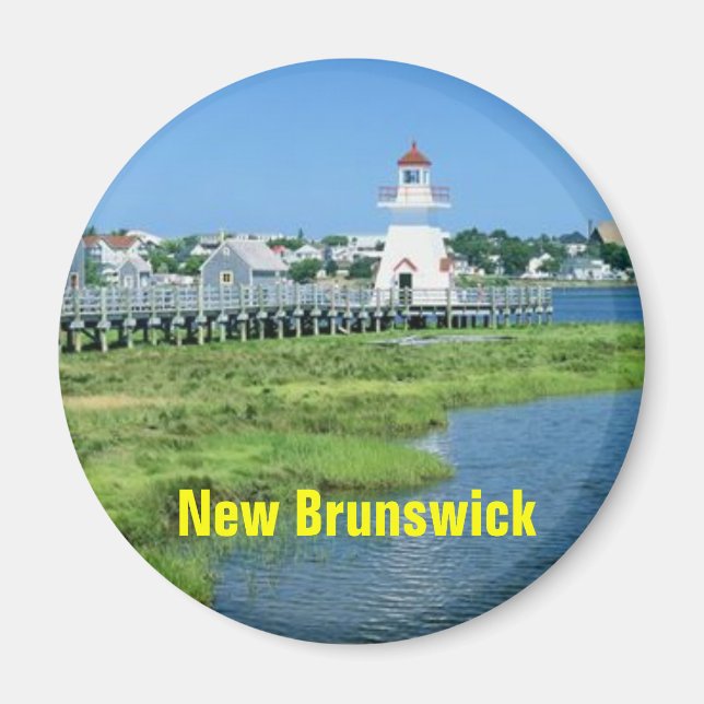 Imã Imagem de New Brunswick (Frente)