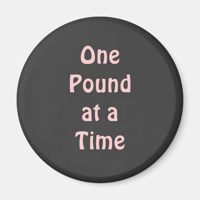 Imã Imagem de Perda de Peso Inspiradora (Frente)