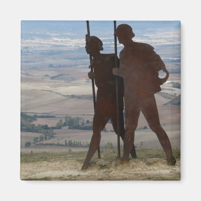 Imã Imagem de Peregrinos (Frente)