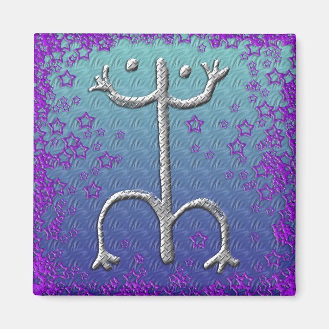 Imã Imagem de petróleo coqui porto-riquenho (Frente)