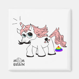 Imã Imagem de Poop Patticorn