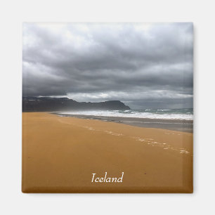 Imã Imagem de praia da Islândia
