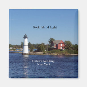 Imã Imagem de Rock Island Light
