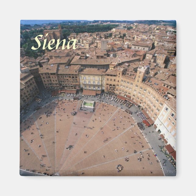 Imã Imagem de Siena Itália (Frente)