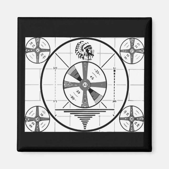 Imã Imagem de Sign-Off da TV (Frente)