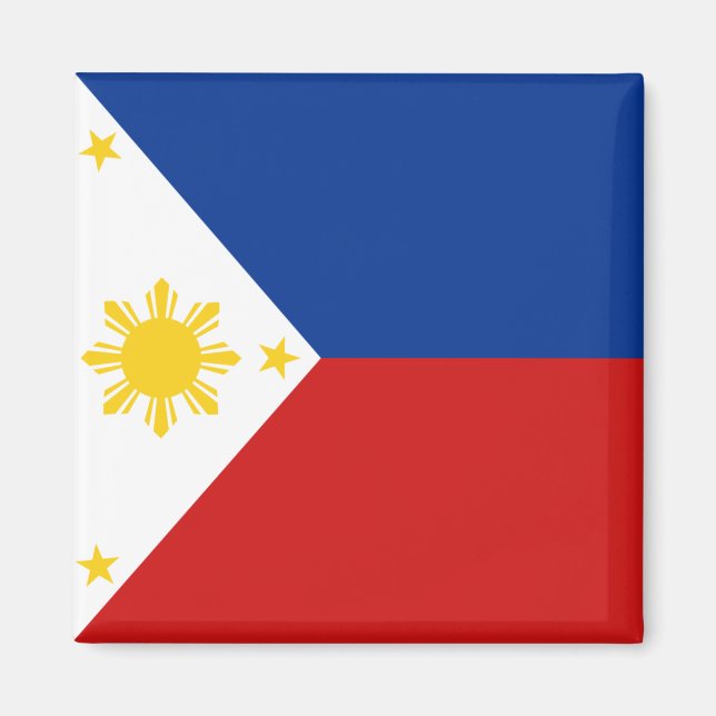 Imã Imagem de Sinalizador Filipinas (Frente)