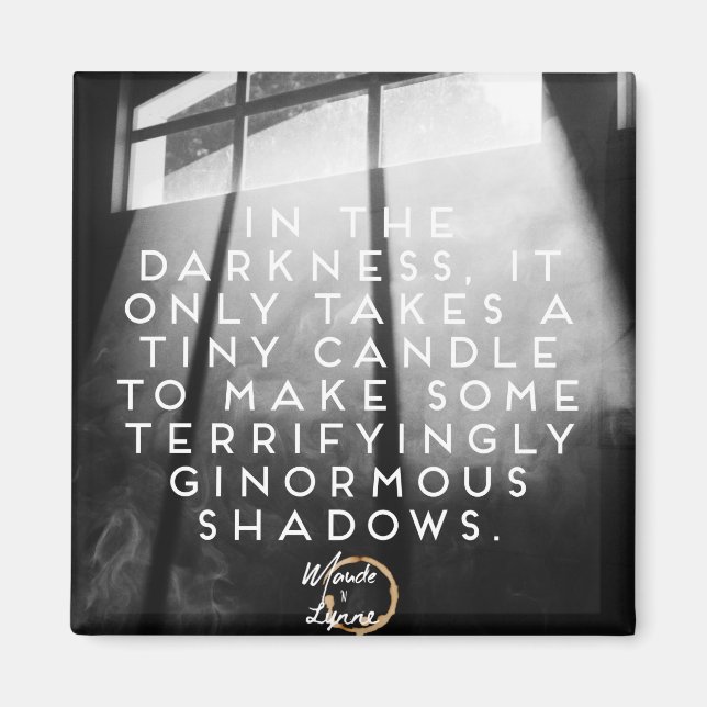 Imã Imagem de sombras ginormáticas (Frente)